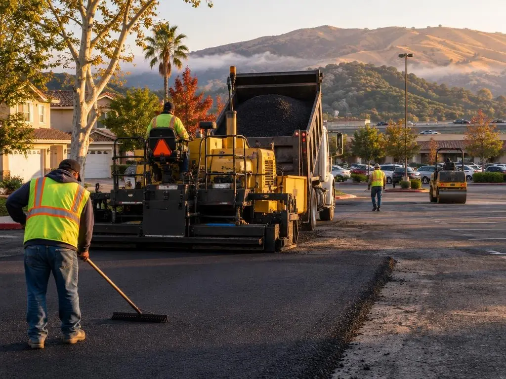 Parking Lot Paving in Union City, CA