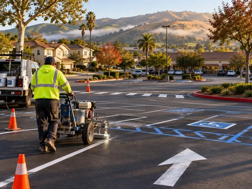 Parking Lot Striping in Union City, CA